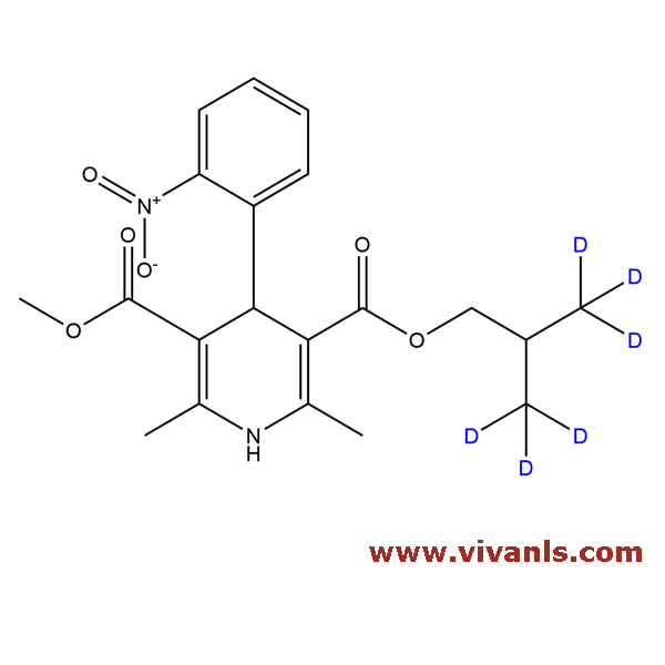 Stable Isotope Labeled Compounds-Nisoldipine D6-1663329146.png